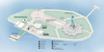 Mapa statua wolności